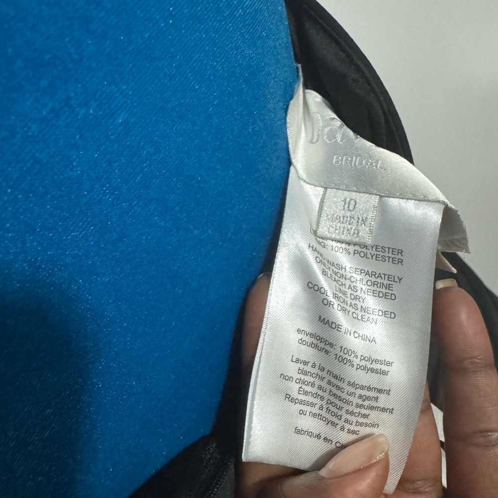 David’s Bridal Black Dress